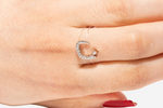 Load image into Gallery viewer, Diamond Letter RING ن