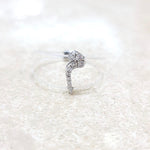 Load image into Gallery viewer, Diamond Letter م Ring